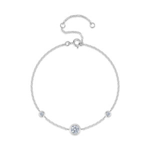 bracelet lys en argent sterling